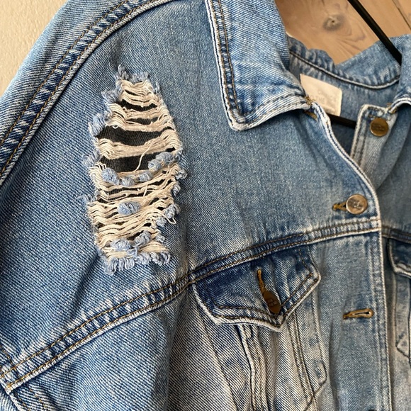 Distressed Denim Jacket - Picture 5 of 5